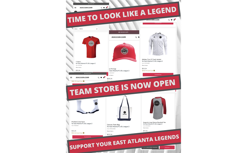 East Atlanta Legends Store - NOW OPEN